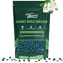 VENNCO Hard Wax Beads for Hair Removal – Stripless Hard Wax for Coarse Hair, Bikini &amp; Brazilian Waxing, Beginner-Friendly Body Wax Beads for Home &amp; Professional Use, 1 LB Refill Waxing Beads