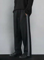 Venner Solid Men Black Track Pants