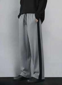 Venner Solid Men Grey Track Pants