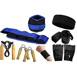 venom anklewrist weight wrist ankle workout equipment for fitnessweight lifting with accessories gym glovesskipping ropewrist bandhand gripperwrist wrap amp head band