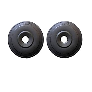 venom pvc weight plates filled with concrete vinyl standard weights plates set for weight lifting dumbbell bars strength training home gym fitness workout