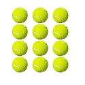 VENOM Soft Cricket Tennis Balls Practice, Training for All Age Group, Recommended for Indoor/Outdoor Street &amp; Beach Cricket (Pack of Twelve) (Color : Green)