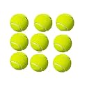 VENOM Soft Cricket Tennis Balls Practice, Training for All Age Group, Recommended for Indoor/Outdoor Street &amp; Beach Cricket (Pack of Nine) (Color : Green)