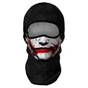 Venswell 3D Balaclava Ski Mask Cool Skull Animal Full Face Mask Cycling/Motorcycle/Halloween Ht-red Big Mouth