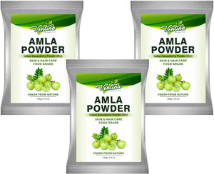 ventina organics amla indian gooseberry powder for skin and hair growth 300 g