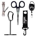 VENTURES FLY CO. | Fly Fishing Accessories Pack | Nippers & Nail Knot Tying Tool Combo, Hook Remover Forceps & Pliers, Tippet Holder, Floatant Caddy, Zinger Retractor | Trout Gear Assortment Kit