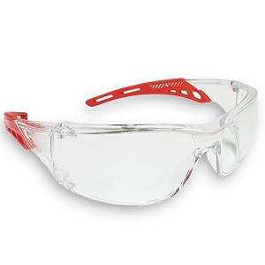 venus e-306 chc-af safety goggles  isi certified protective eyewear  clear anti-fog amp scratch resistant lenses hard-coated polycarbonate lens  uv protection  industrial safety glasses