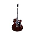 Venus Full Rose Natural 6-String Cut A Way Right Hand Acoustic Semi-Electric Guitar With Bag And Free 1 Set String,2 Picks