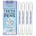 Venus Visage Award Winning Teeth Whitening Pen, 20+ Uses - Teeth whitening Gel Professionally formulated - Best Teeth whitening kit Teeth Whitener - Low Sensitivity (Mint) (0.07 Fl Oz (Pack of 4))