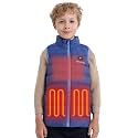 Venustas Kids Heated Vest with Battery Pack, Girls Lightweight Electric Heated Vest