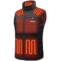 Venustas Men's Heated Vest with Battery, Up to 20 Hours of Warmth