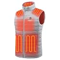 Venustas Men's Heated Vest with Battery, Up to 20 Hours of Warmth