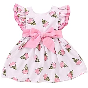 BabyGirls Cotton Frocks Dress Fashionable