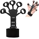 Venzina® 2023 New Finger Gripper for Veins, 3 Gears Adjustable Silicone Finger Exercise Equipment For Finger Grip & Exercise, Finger Stretcher Trainer Stress Relief Improve Finger Dexterity.