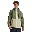 Venzina Men39s Waterproof Rain Jacket-Lightweight Windbreaker with
