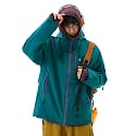 Venzina Men39s Waterproof Rain Jacket-Lightweight Windbreaker with