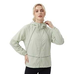 Venzina Sunscreen Jacket for Women with Hood