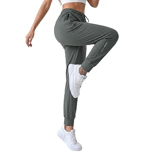 venzina women39s lightweight quick-dry icy cool straight pants with ankle print athletic breathable 4-way stretch trousers for gym running yoga amp casual wear m-xxl