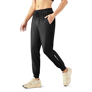 venzina women39s lightweight quick-dry icy cool straight pants with ankle print athletic breathable 4-way stretch trousers for gym running yoga amp casual wear m-xxl