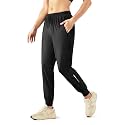 Venzina® Women's Lightweight Quick-Dry Icy Cool Straight Pants with Ankle Print, Athletic Breathable 4-Way Stretch Trousers for Gym, Running, Yoga &amp; Casual Wear M-XXL