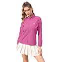 Venzina® Women's UPF 50+ Lightweight Athletic Jacket UV Sun Protection Full Zip Cooling Hoodie Long Sleeve Sunscreen Protective Clothing for Women for Outdoor Hiking, S-XL