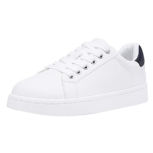Vepose Womens Lace-Up Walking Sneakers Casual Low