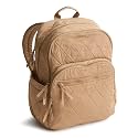 Vera Bradley Women's Large Bancroft Backpack - Performance Twill, Tiger's Eye, One Size