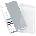 VERAT Business Card Holder, 120 Pockets for 240 Cards Business Card Holder | Debit/Credit/Business/Visiting Name ID Card Holder Card Organizer Professional Office Organizer (Grey, Card Holder)