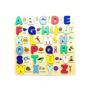 verat montessori wooden shape sorter toy  color amp shape matching stacking puzzle  educational learning toy for toddlers boys amp girls age 1 2 3 years a to z patiya