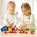 Verat Wooden Toy Train for Kids | Montessori Shape Sorting &amp; Stacking Blocks | Educational Learning Toy for Toddlers, Boys &amp; Girls | Wooden Puzzle Train Set for Early Development (Multicolor)