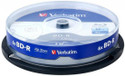 Verbatim Blu-ray Recordable BDR 64293 Pack of 10 Disc Cake Box Spindle Speed 6x 25 GB