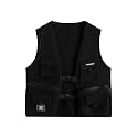 Verdusa Boy's Pocket Front Buckle Sleeveless Cargo Vest Jacket