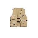 Verdusa Boy's Pocket Front Buckle Sleeveless Cargo Vest Jacket