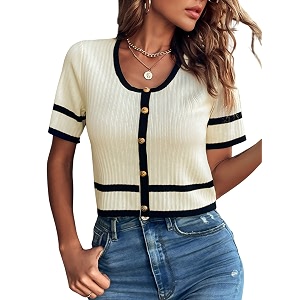 Verdusa Womens Cropped Sweater Old Money Clothes