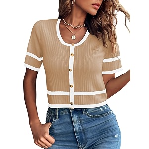 Verdusa Womens Cropped Sweater Old Money Clothes