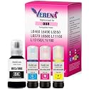 VERENA 005/008 Refill Ink Compatible for Epson L6460/L6490/L6550/L6570/L6580/L11160/L15150/L15160 Printers (005/008 Ink Set)