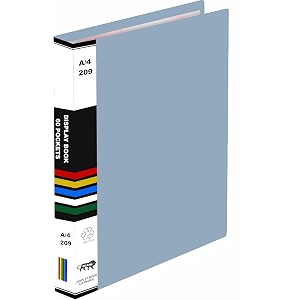 verena a4 size presentation display book folder file binders with plastic clear sleeves document organizer for music sheets artwork drawing for school office grey 60 pocket 120 pages