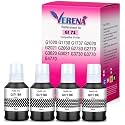 VERENA GI-71 Refill Ink Compatible for Canon G1020,G2020,G2021,G2060,G3020,G3021,G3060 Printers (4, Black Cyan Magenta Yellow)