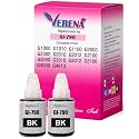 VERENA GI 790 Ink Refill Compatible for Canon G1000, G1010, G1100, G2000, G2002, G2012,G3000, G3010, G3012, G3100, G4000 Printers (Pack of 2, Black)