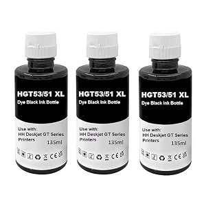 verena gt 53xl amp gt51xl refill ink bottle for use in deskjet 5810581158205821 310315316319415416419 printersmart tank 500510515610650700720 printers135ml x 3black