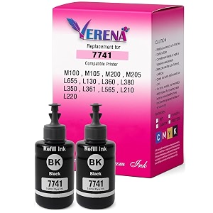 verena 7747741t7741 pigment black ink refill bottle compatible for m100m105m200m205l605l655l1455 printers