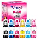 057 Refill Ink Compatible for Epson Printers- Full Set, 6 Colour