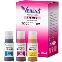 VERENA PFI 050 Refill Ink Compatible for Canon imagePROGRAF TC-20 TC-20M Ink Tank Printers
