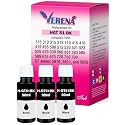 VERENA Refill Ink Bottle Compatible for HP Deskjet 5810,5811,5820,5821,5822, Inktank Wireless 310,315,316,319,410,415,416,419,Smart Tank 115,500,510,515,516,720,750,790 Printers (GT51 90ML X 3)