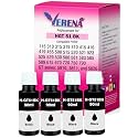 VERENA Refill Ink Bottle Compatible for HP Deskjet 5810,5811,5820,5821,5822, Inktank Wireless 310,315,316,319,410,415,416,419,Smart Tank 115,500,510,515,516,720,750,790 Printers (GT51 90ML X 4)