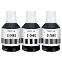VERENA GI-76 Ink Suitable Bulk Bottle Water Based Refill Ink for Canon MAXIFY GX5070,GX6070,GX7070 Printer (Black Pack of 3)