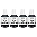 VERENA GI-76 Ink Suitable Bulk Bottle Water Based Refill Ink for Canon MAXIFY GX5070,GX6070,GX7070 Printer (Black Pack of 4)
