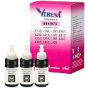 VERENA T664 Refill Ink Compatible for Epson L130, L310, L361, L380, L405, L565, L365, L485, L220, L360, L130, L130 and L380 Printers (Black Pack of 3)