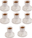 vergin 1003B-2 Plastic Light Socket (Pack of 8)
