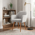 Vergo Plush Velvet Accent Chair Cushion Seat